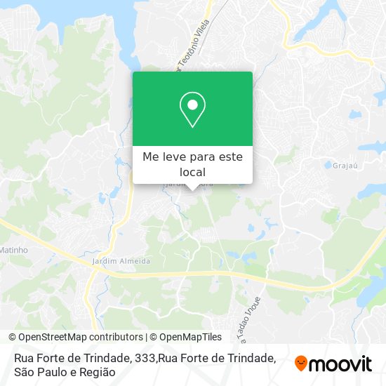 Rua Forte de Trindade, 333,Rua Forte de Trindade mapa