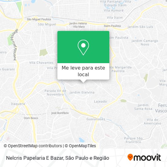 Nelcris Papelaria E Bazar mapa