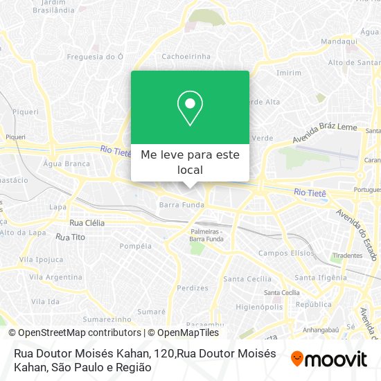 Rua Doutor Moisés Kahan, 120,Rua Doutor Moisés Kahan mapa