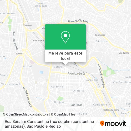 Rua Serafim Constantino (rua serafim constantino amazonas) mapa
