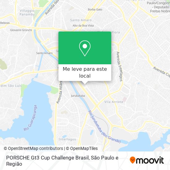 PORSCHE Gt3 Cup Challenge Brasil mapa