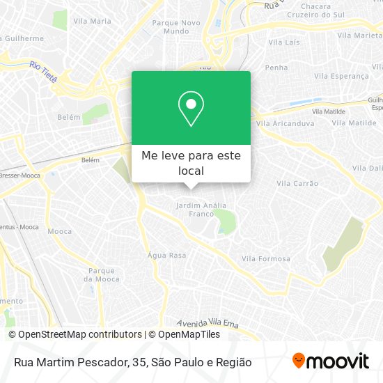 Rua Martim Pescador, 35 mapa
