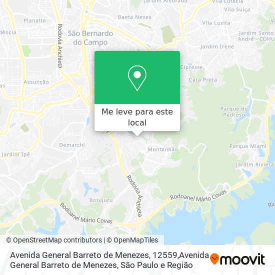 Avenida General Barreto de Menezes, 12559,Avenida General Barreto de Menezes mapa