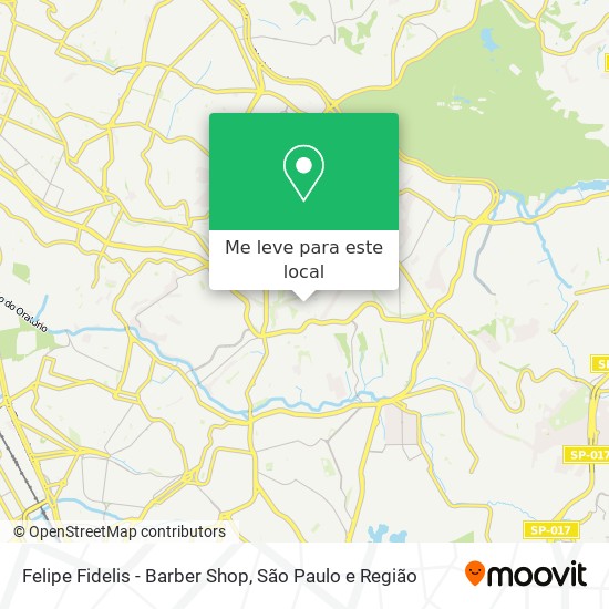 Felipe Fidelis - Barber Shop mapa