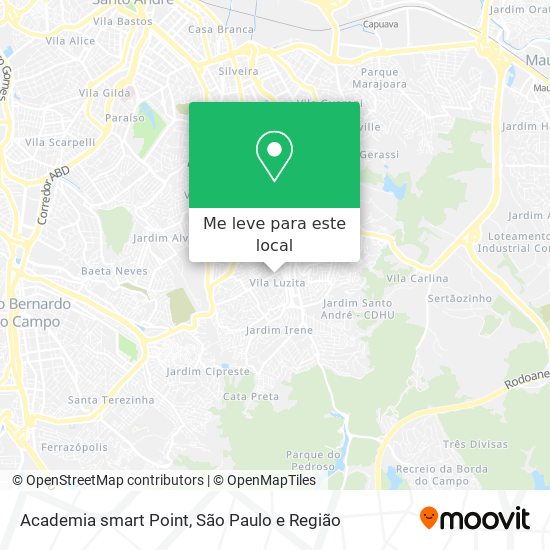 Academia smart Point mapa