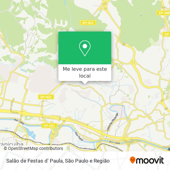 Salão de Festas d' Paula mapa