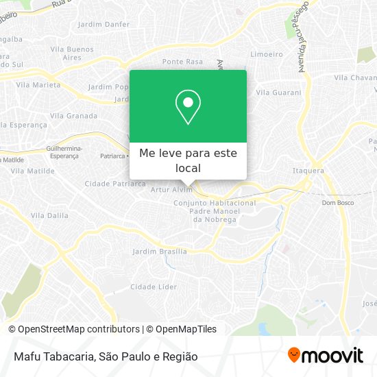 Mafu Tabacaria mapa