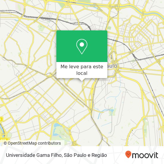 Universidade Gama Filho, Rua Treze de Maio Bela Vista São Paulo-SP 01327-000 mapa