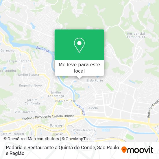 Padaria e Restaurante a Quinta do Conde mapa