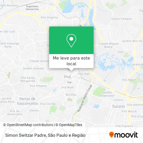 Simon Switzar Padre mapa