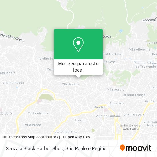 Senzala Black Barber Shop mapa