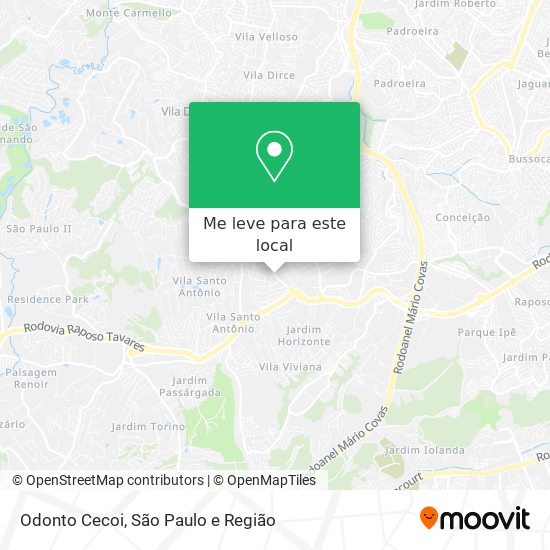 Odonto Cecoi mapa