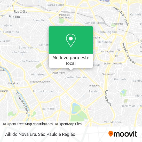 Aikido Nova Era mapa