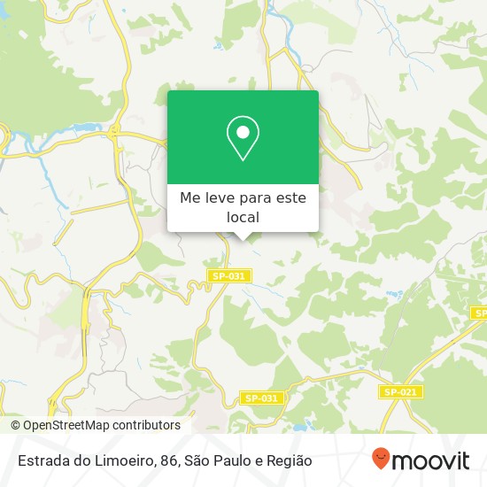 Estrada do Limoeiro, 86, Iguatemi São Paulo-SP mapa