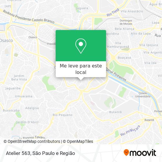 Atelier 563 mapa