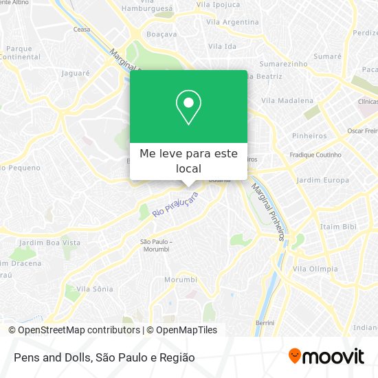 Pens and Dolls mapa