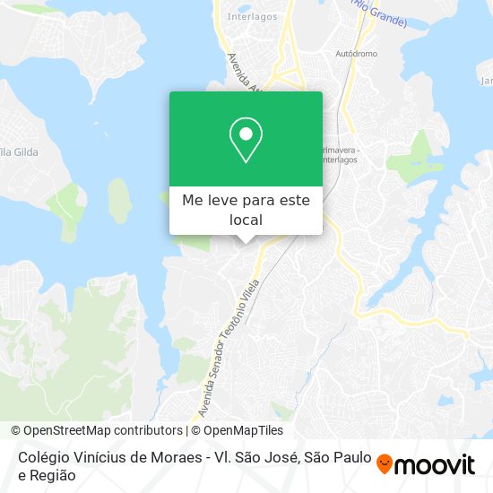 Colégio Vinícius de Moraes - Vl. São José mapa