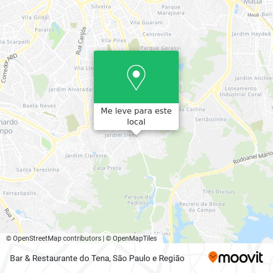 Bar & Restaurante do Tena mapa