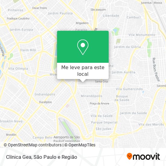 Clínica Gea mapa