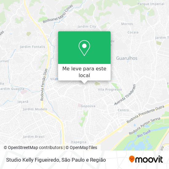 Studio Kelly Figueiredo mapa