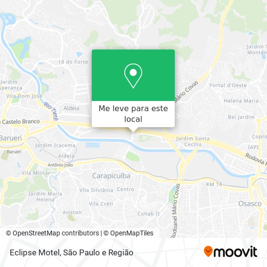 Eclipse Motel mapa