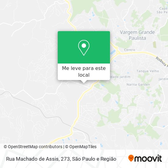 Rua Machado de Assis, 273 mapa