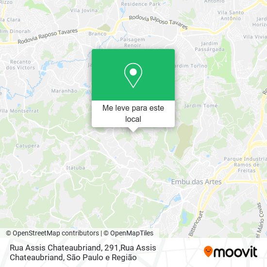Rua Assis Chateaubriand, 291,Rua Assis Chateaubriand mapa