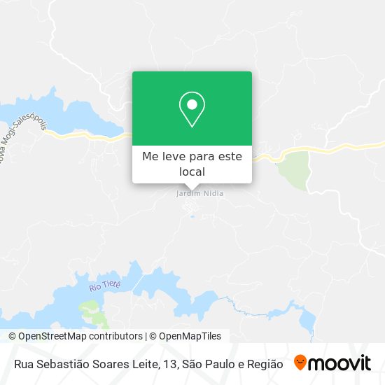 Rua Sebastião Soares Leite, 13 mapa