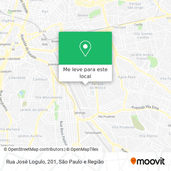 Rua José Logulo, 201 mapa