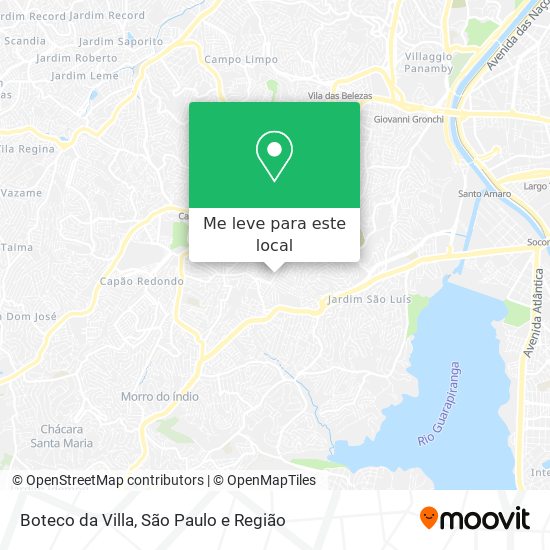 Boteco da Villa mapa