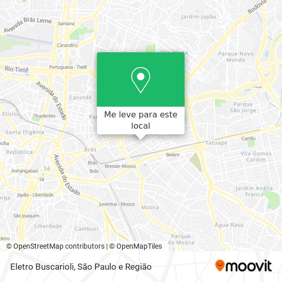 Eletro Buscarioli mapa