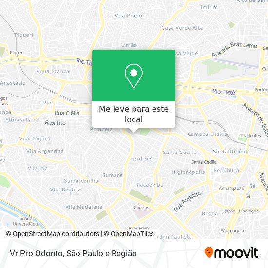 Vr Pro Odonto mapa