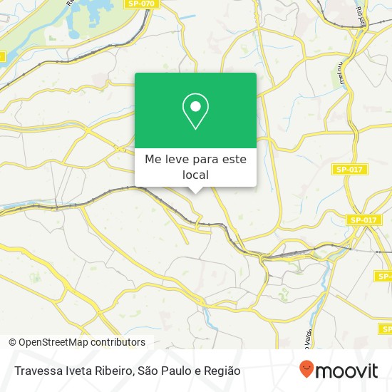 Travessa Iveta Ribeiro mapa