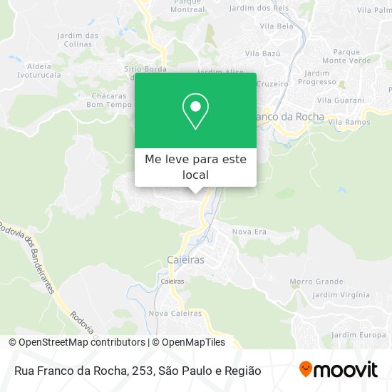 Rua Franco da Rocha, 253 mapa