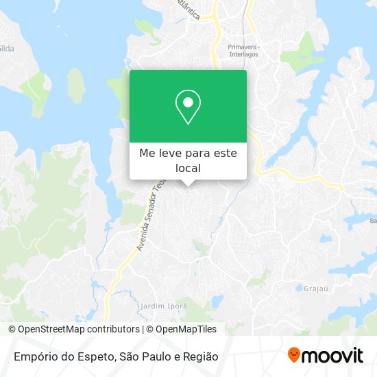 Empório do Espeto mapa
