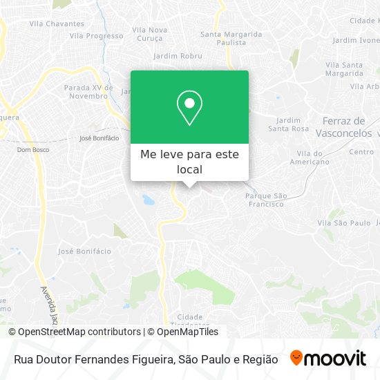 Rua Doutor Fernandes Figueira mapa