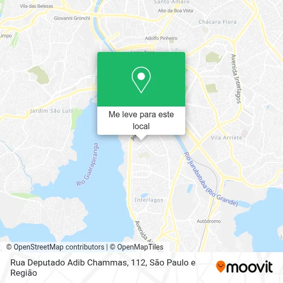 Rua Deputado Adib Chammas, 112 mapa