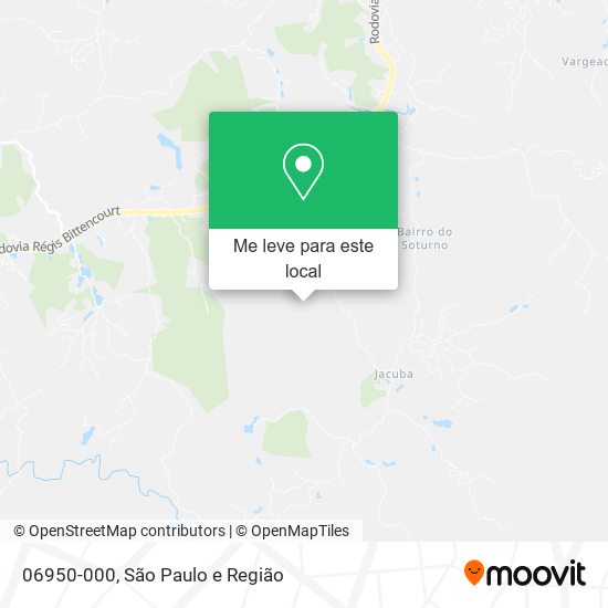 06950-000, SP mapa