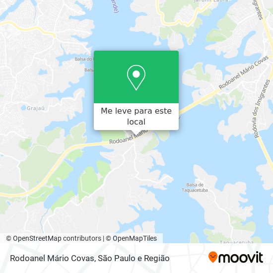 Rodoanel Mário Covas mapa