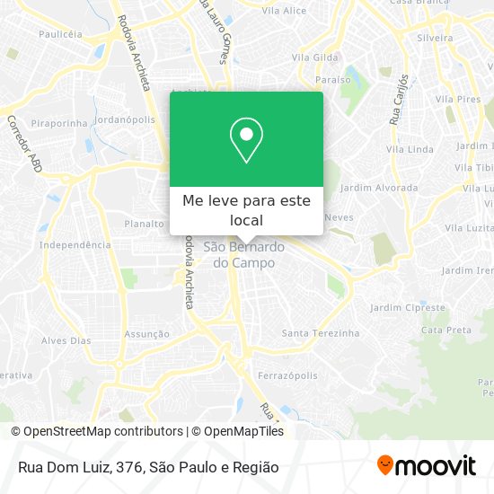 Rua Dom Luiz, 376 mapa