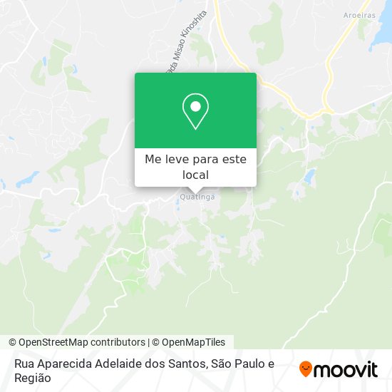 Rua Aparecida Adelaide dos Santos mapa