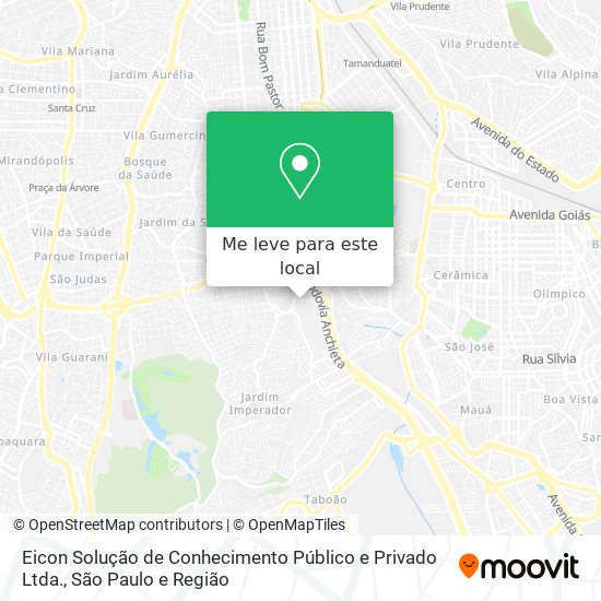 Eicon Solução de Conhecimento Público e Privado Ltda. mapa