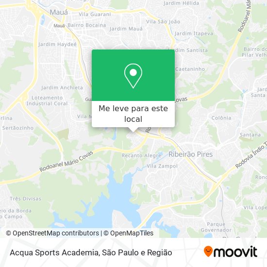 Acqua Sports Academia mapa
