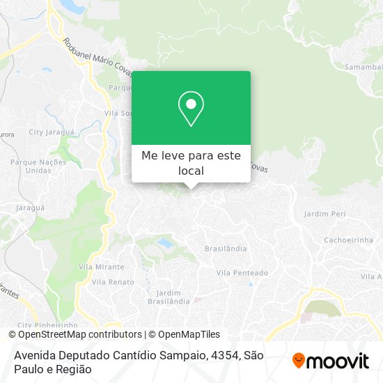 Avenida Deputado Cantídio Sampaio, 4354 mapa