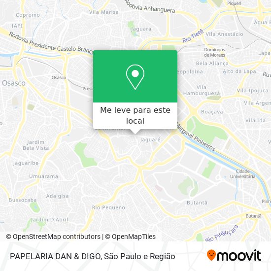 PAPELARIA DAN & DIGO mapa