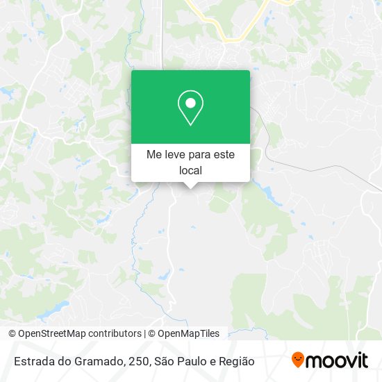 Estrada do Gramado, 250, Marsilac (Jardim dos Eucaliptos) São Paulo-SP mapa
