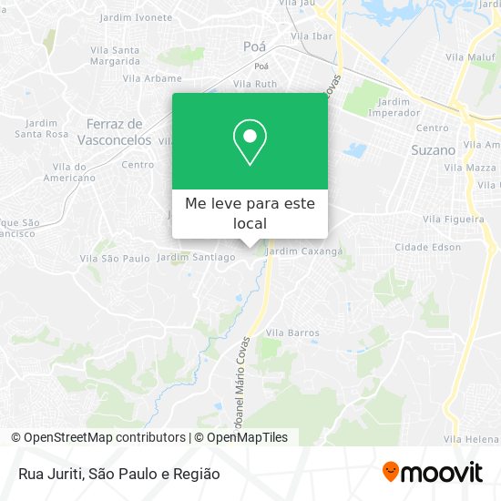 Rua Juriti mapa