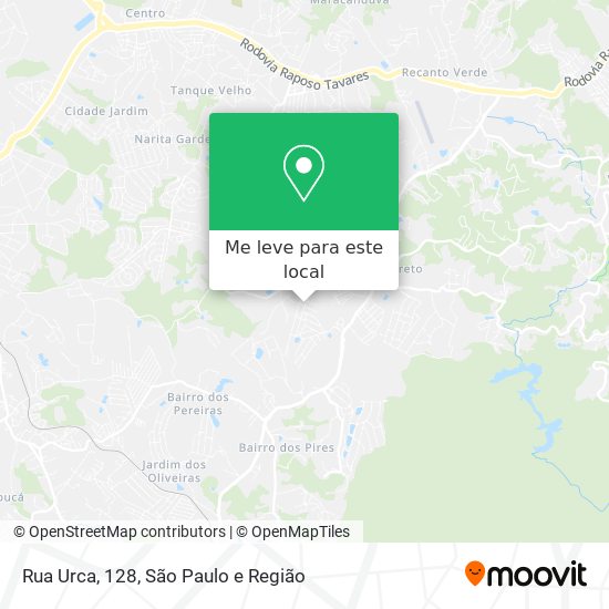 Rua Urca, 128 mapa