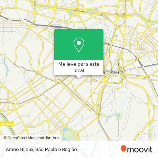 Amoo Bijoux, Rua Itararé Bela Vista São Paulo-SP 01308-030 mapa