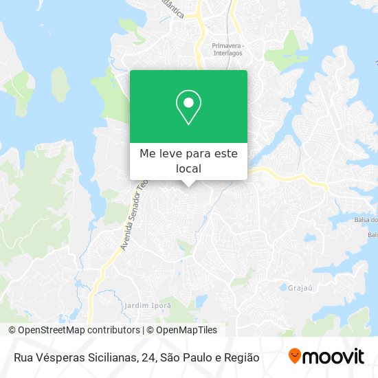 Rua Vésperas Sicilianas, 24 mapa